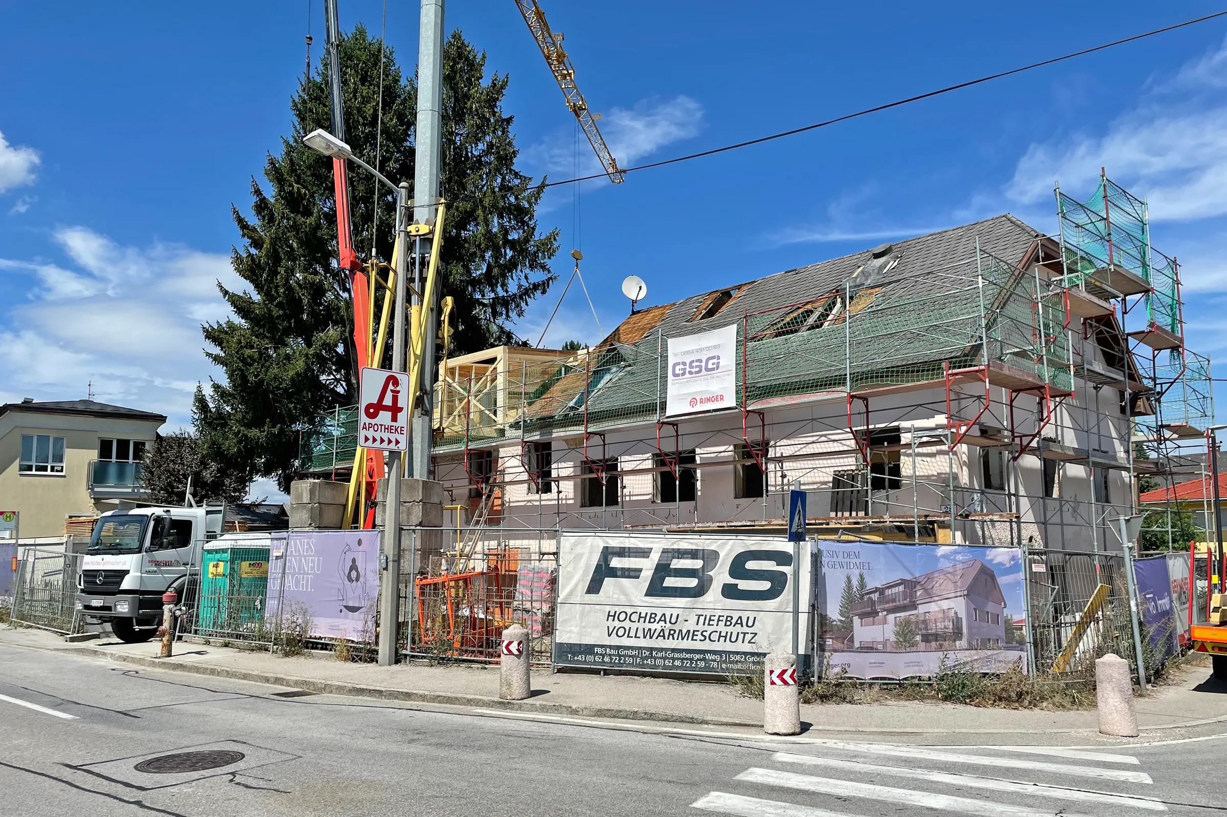 planung und bauleitung - wohnhaus in salzburg liefering